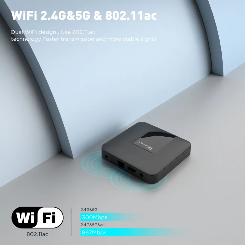 TX3 mini+ Smart Amlogic S905W2 Customized Android TV Box Set Top Box ...