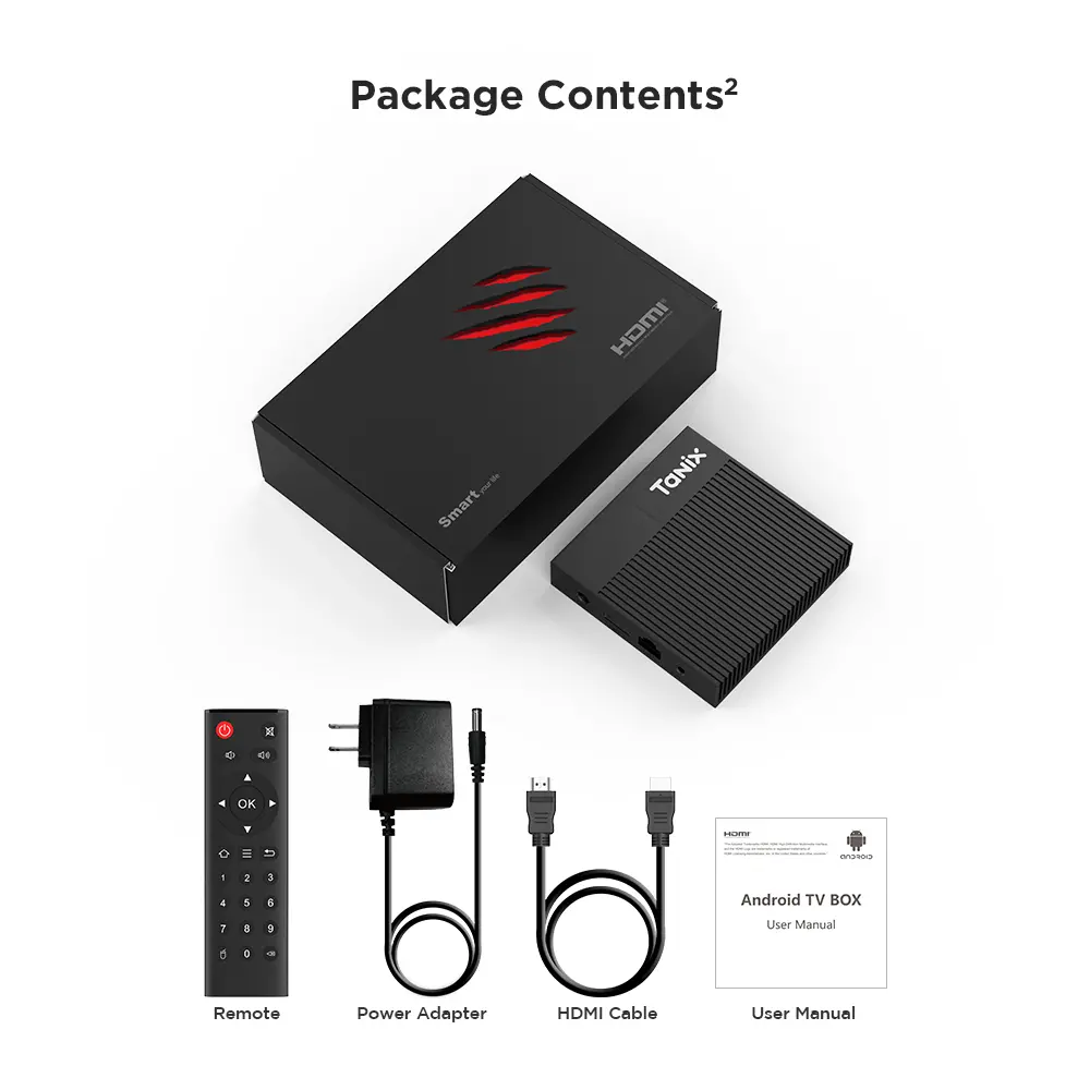 TX4 Smart Amlogic S905X4 Customized Android TV Box Set Top Box