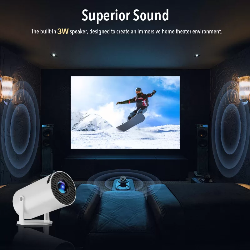 Tanix TN2 HY300 Mini Projector OEMODM Customized Superior Sound​