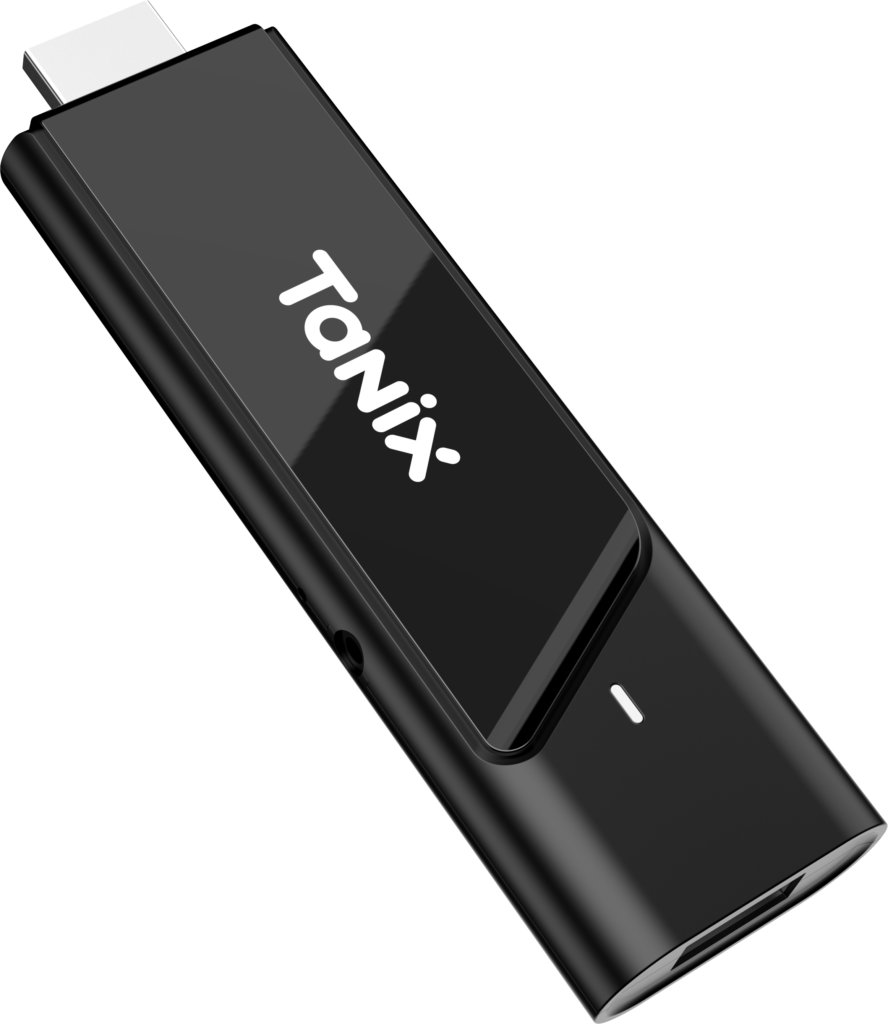 Tanix TX9 Android TV Stick Customized logo