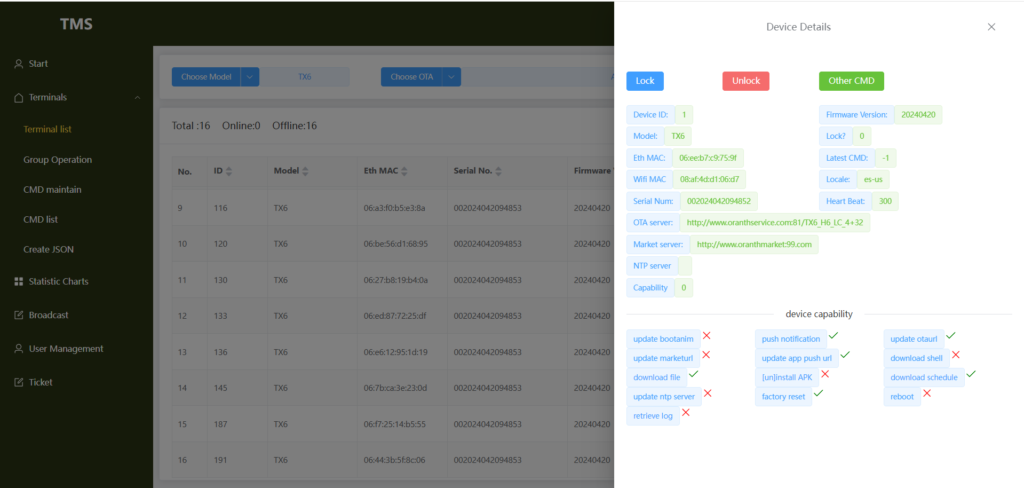 Android TV Box Terminal Management System TMS Device Management-2