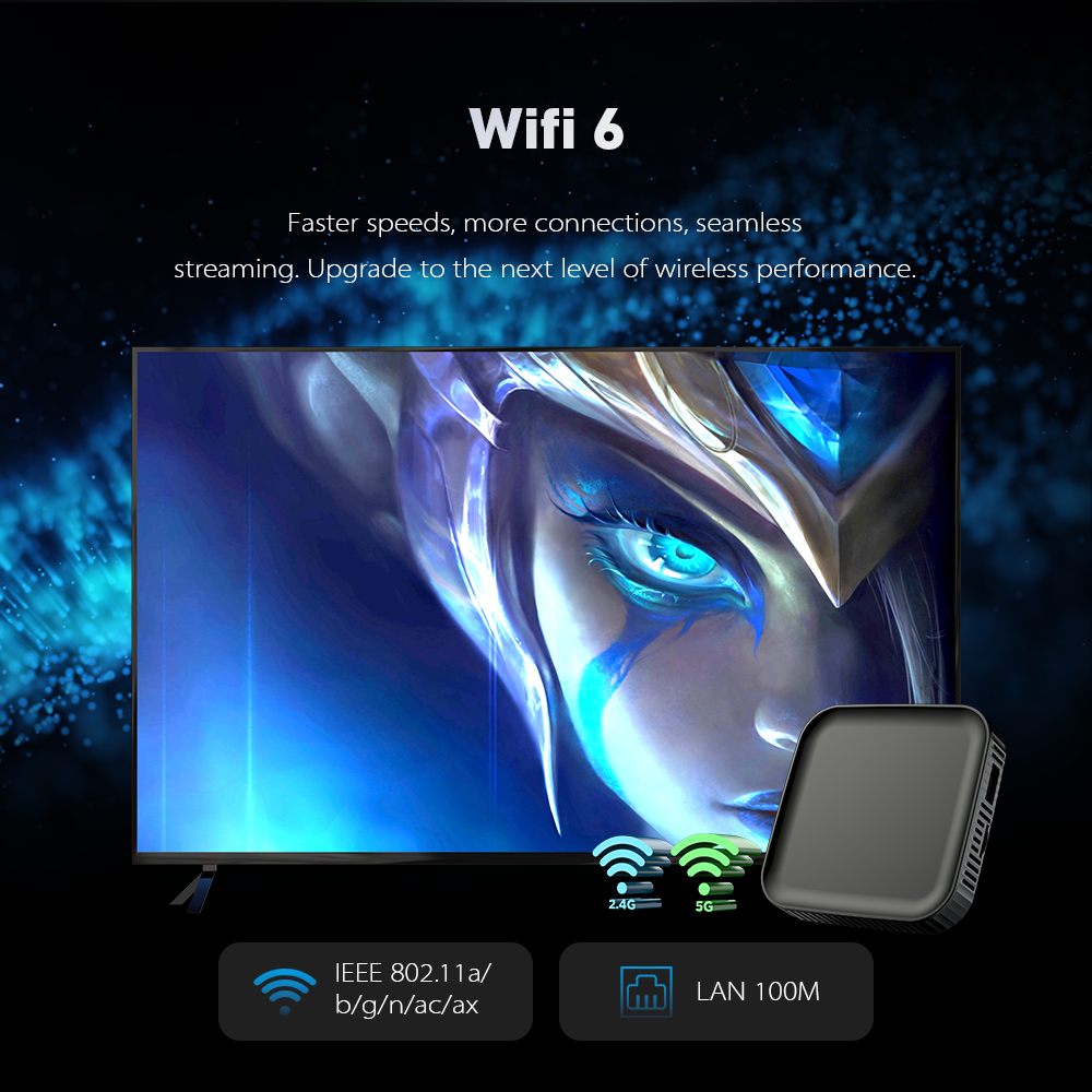 C1 IPTV Stalker Box CooTV C1 Android TV Box & MAG Protocol Support Wifi 6