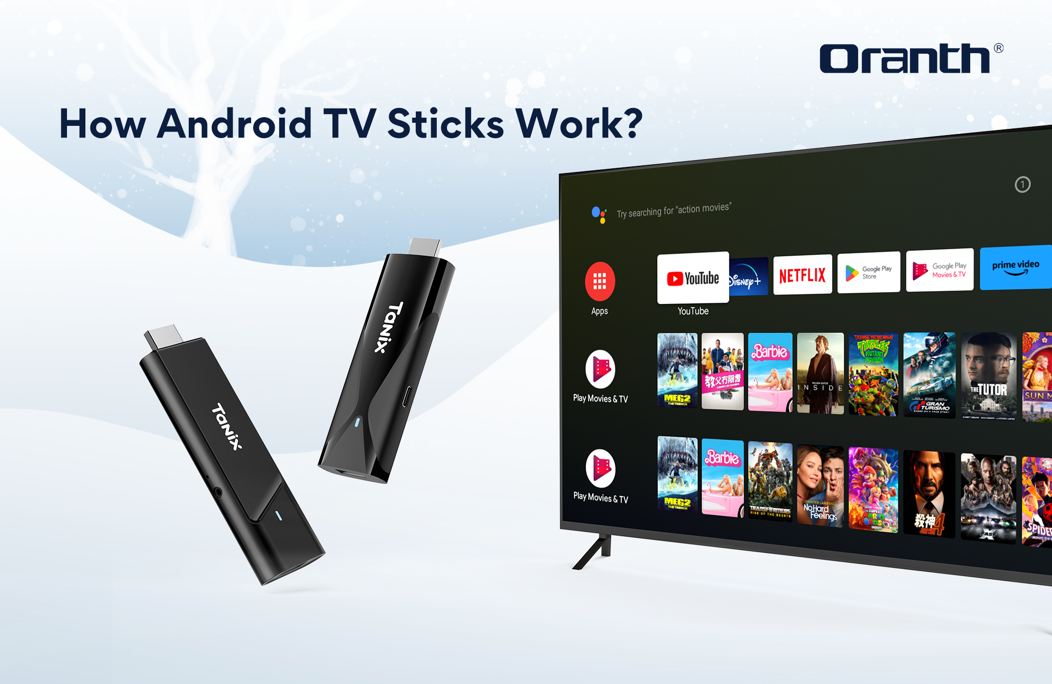 How android tv sticks work