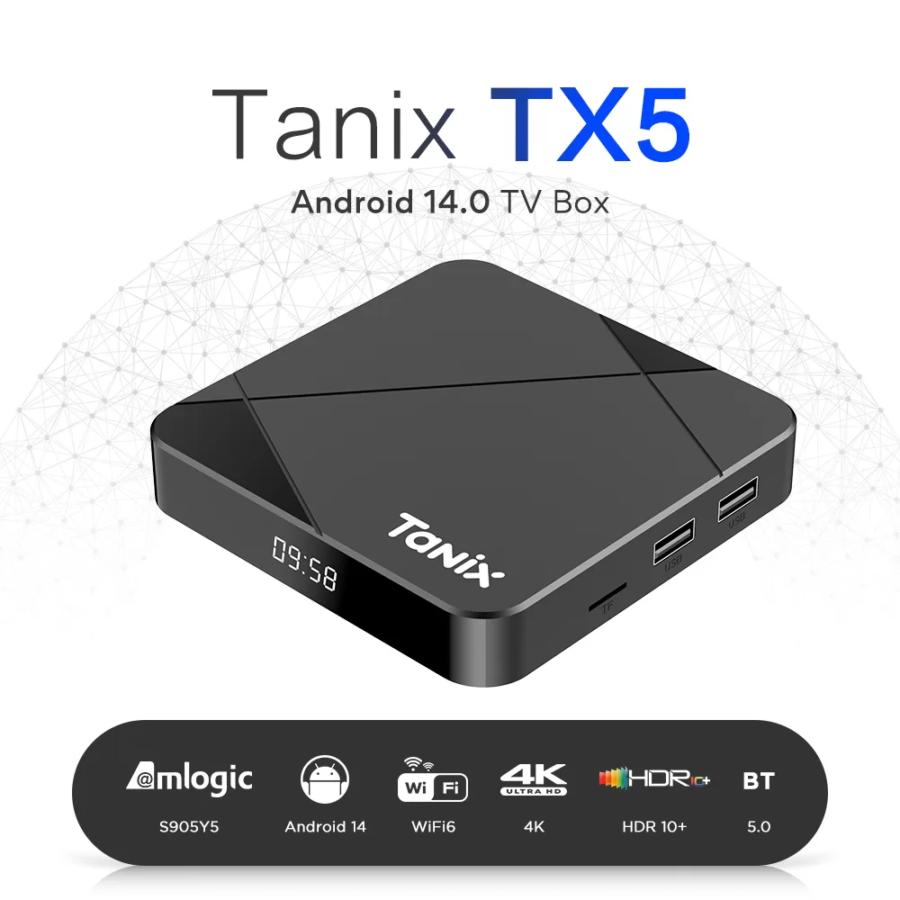 TX5-Amlogic S905Y5 Android TV Box Android 14.0-1