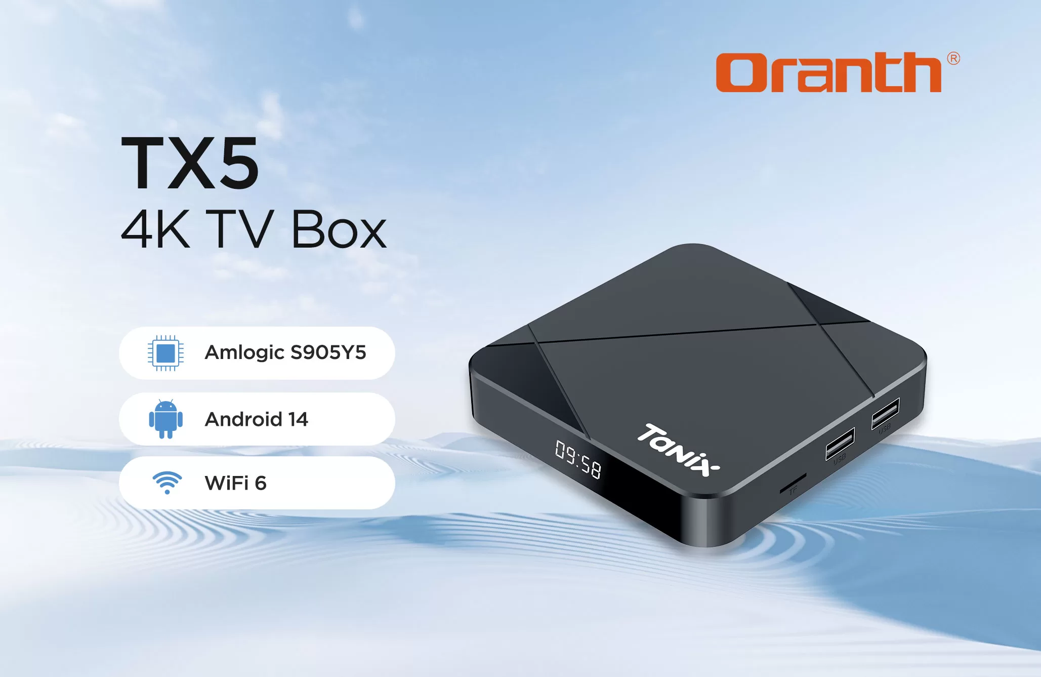 Tanix TX5 4K TV Box Amlogic S905Y5