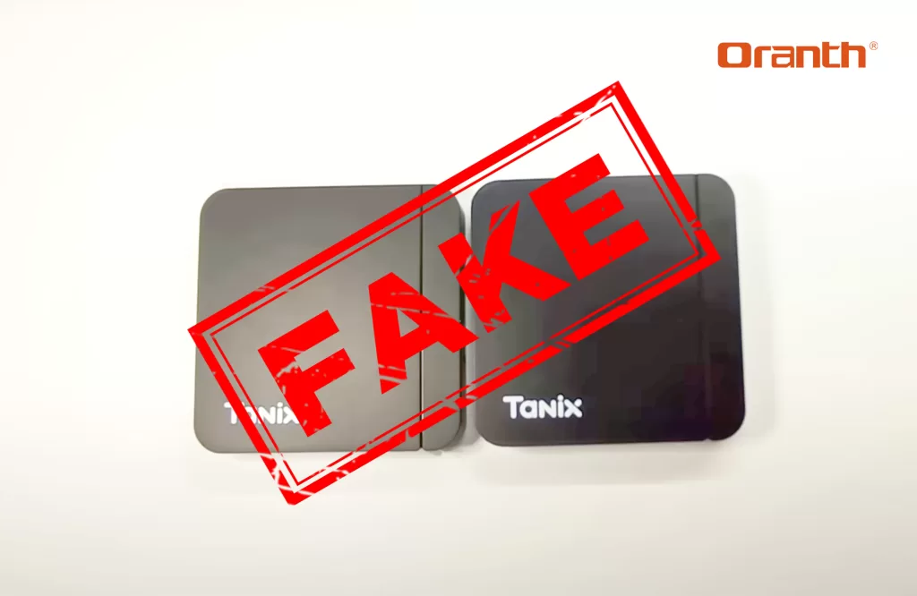 Tanix tv box fake box